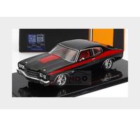 1:43 IXO Chevrolet Chevelle Ss Coupe 1970 Black Red CLC477N.22