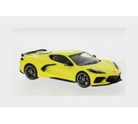 1:43 IXO Chevrolet Corvette C8 Stingray Coupe 2020 Yellow MOC315