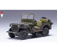 ixosport Modèle militaire statique Jeep Willys MB 1943 Échelle 1:43