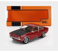 Opel Kadett C Coupé Sr 1976 Rouge Noir Maquette de Voiture 1:43 ixo models