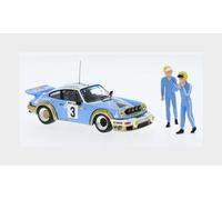 MODÈLE STATIQUE IXO 1/43 PORSCHE COURSE 1 WINNER RALLY MONTECARLO 1978