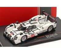 Voiture Miniature de Collection - IXO - PORSCHE 919 Hybrid - Le Mans 2014 - Noir / Blanc - 1/43