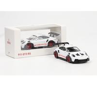 1:43 Jet Car Norev Porsche 911 992 GT3 RS 2022 Blanc/Rouge Lettrage Diecast