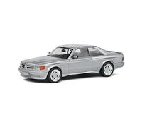 1:43 Mercedes-Benz 560 Sec AMG Wide Body Silver 1990