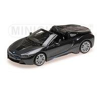 1:43 Minichamps Bmw I8 Roadster I15 Grey Metallic 2017 410027030 Modellino