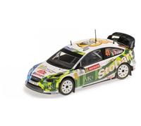 MINICHAMPS 1/43 valentino rossi Modèle Auto Voiture Rally Ford Focus WRC New