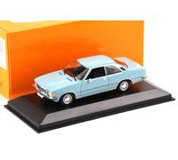 1:43 Minichamps Maxichamps Opel Rekord D Coupé 1975 Bleu Clair