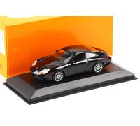 1:43 Minichamps Maxichamps Porsche 911 996 Carrera Coupé 1998 Noir Métallisé