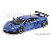 1:43 Minichamps Mclaren Mp4-12C Gt3 Street 2012 Blue 437121397 Modellino