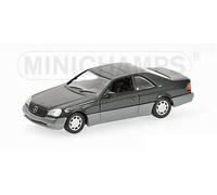 1:43 Minichamps Mercedes Benz 600 Sec Coupe' C140 1992 Green Metallic 430032604