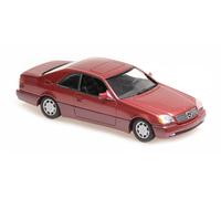1:43 MINICHAMPS Mercedes Benz 600 Sec Coupe Red Metallic 1992 940032601