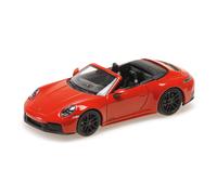 Minichamps 410064130 - Porsch. 911 (992.2) Carrer. GTS Cabriolet Red 2024 - échelle 1/43 - modèle de Voiture
