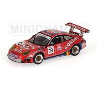 1:43 Minichamps Porsche 911 Gt 3 #73 Spa 2005 400056473 Diecast Modellino