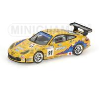 1:43 Minichamps Porsche 911 Gt3-Rs T2M Le Mans 2006 400066991 Diecast Modellino