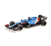 Minichamps 1/43 417211214 Alpine A521 - Hungary Gp 2021 (F. Alonso) Diecast Modelcar-Minichamps