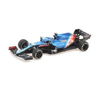 Minichamps Voiture de collection 1:43 Alpine F1 Team A521 – Qatar GP 2021 (F. Alonso)