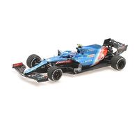 Minichamps Voiture miniature Alpine F1 A521 Esteban Ocon Vainqueur GP Hongrie 2021 Multicolore
