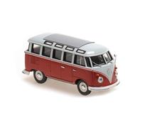 Maxichamps 940052301 VW T1 Samba Bus 1961 rouge gris 1:43