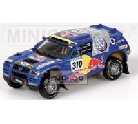 1:43 Minichamps Volkswagen Touareg Pons Dakar 2005 436055310 Modellino