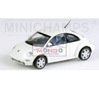 1:43 Minichamps Vw New Beetle 1998 White 430058005 Modellino