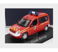 Norev - Citroën Berlingo Pompiers Secours médical 2004 - 1/43 Rouge/Blanc