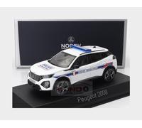1:43 NOREV Peugeot 2008 Police Municipale 2024 White NV472875