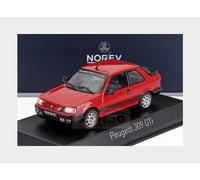 Norev Peugeot 309 GTi 1987 Rouge Vallelunga 1/43 – Réf. 473911
