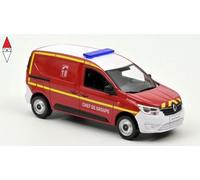 Norev Miniature 1/43 Renault Express 2021 Pompiers Chef de Groupe – Modèle statique