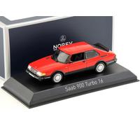 1:43 Norev Saab 900 Turbo 16 Rouge/ Noir 1992