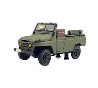 1 43 pour Beijing Jeep 212 Vert Convertible Alliage Simulation Voiture Modèle Collection Affichage Adulte Jouet