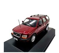 1 43 pour Chevrolet Trailblazer 2002 Rouge Jeep Alliage Modèle Simulation Véhicules Collection Affichage Jouets Non RC