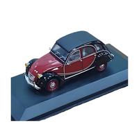 1 43 pour Citroën 2CV Charleston 1980 Alliage Rétro Modèle De Voiture Statique Métal Ornement Collection Adulte Aobi