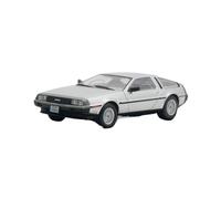 1:43 pour DMC Delorean 1981 Voiture De Sport À Portes Papillon Modèle en Alliage De Collection Voiture Miniature De Collection