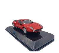 1 43 pour Maserati Bora Gruppo 4-1973 Simulation Mini Modèle De Voiture en Alliage Collection Adulte Garçon Passe-Temps Souvenir
