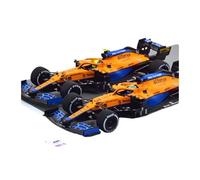 1:43 pour McLaren MCL35M Ensemble De Deux Voitures 2021 Ricciardo F1 Formula Alliage Modèle De Voiture De Course Collection Jouets Non RC