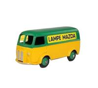 1:43 pour Modèle Voiture Van Échelle Alliage Moulé Collection Nostalgie Décoration Convient pour Les Anniversaires(Green)