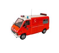 1:43 pour Renault Master T30 Camion Pompiers Modèle Alliage Collection Statique Cadeaux Vacances Garçons Jouet Véhicule Réplique de Véhicule