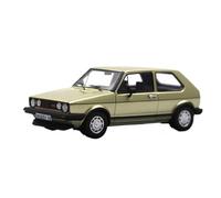 1 43 pour Volkswagen Golf GT1 1983 Simulation Résine Voiture Modèle Figure Collection Souvenir Affichage Décoration