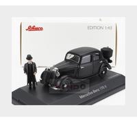 1:43 SCHUCO Mercedes Benz 170V Gasogeno Holzvergaser With Figure 1949 450242900