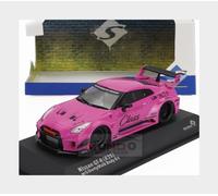 1:43 SOLIDO Nissan Gt-R (R35) Liberty Walk Body Kit Coupe 2019 Pink SL4311210