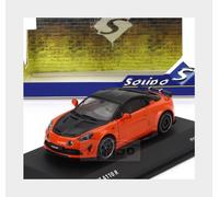 1:43 SOLIDO Renault Alpine A110 Radicale Coupe 2023 Orange Black SL4317202