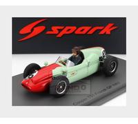Spark Model - Modèle réduit 1:43 Cooper F1 T51 n°48 France GP 1960 B. Halford Rouge/Vert S8053