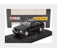 Corgi Véhicules moulés sous pression - VA14307A Ford Escort Mk4 XR3i, noir, cadeaux souvenirs pour hommes et femmes du Royaume-Uni - Petits modèles de voitures moulées sous pression pour garçons