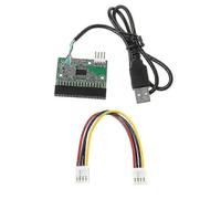 1.44MB 3.5" Floppy Drive to USB Adapter Cable, 34-Pin USB to Floppy Disk Converter PCB Board