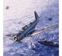 Academy Maquette USN Sb2U-3 1/48 – 80 ans de la bataille de Midway – Multicolore