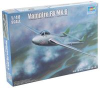 1/48 De Havilland Vampire Fb.5 (Japon Import / Le Paquet Et Le Manuel Sont ?Crites En Japonais)