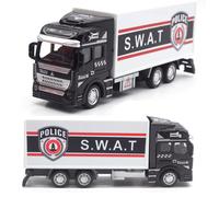 1:48 Echelle Alliage Modèle De Voiture Jouets Kid Mini Sauvetage Police Depanneuse Cadeau D'anniversaire, Ambulance