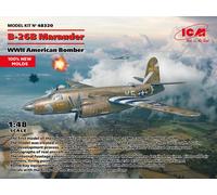 ICM Maquette Avion B-26B Marauder 1:48 – Bombardier américain WWII – ICM48320 Noir