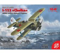 (ICM48095) - ICM 1:48 - I-153 "Chaika" WWII Soviet Biplane Fighter