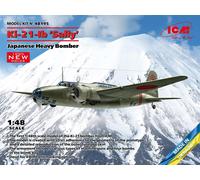 1:48 ICM KIT Ki-21-Ib Sally Japanese Heavy Bomber ICM48195